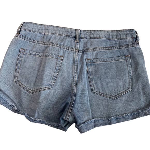 AMERICAN FLAG DENIM SHORTS - Picture 7 of 16